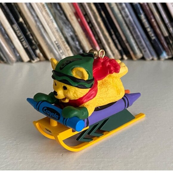 Hallmark Keepsake Ornament Bright Sledding Colors Crayola Crayon Collector's - Picture 3 of 4